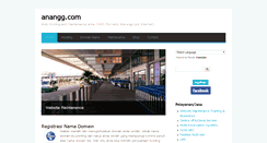 Desktop Screenshot of anangg.com